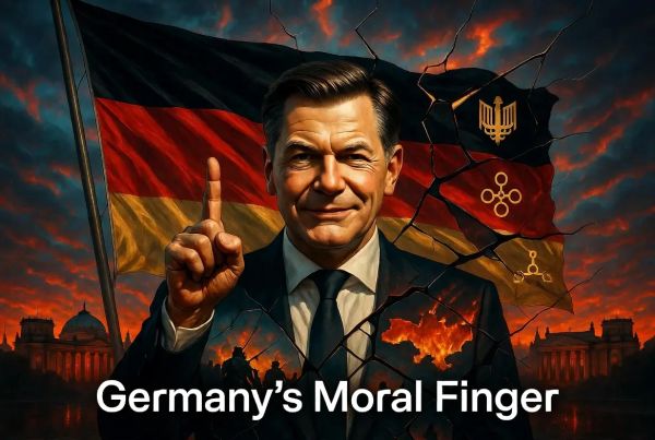 Deutschlands ewiger moralischer Finger: Heuchelei, Geschichte und der Weg zum nächsten großen Krieg